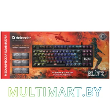 Клавиатура Defender Blitz GK-240L RU картинка 10